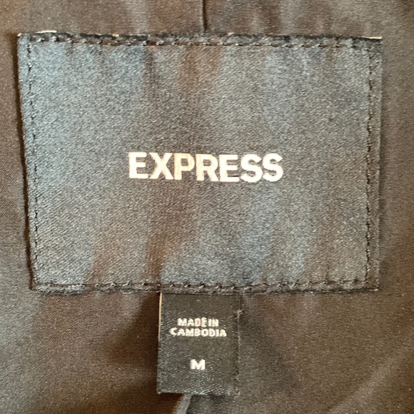 Men’s Express Peacoat Size M - Picture 3 of 16